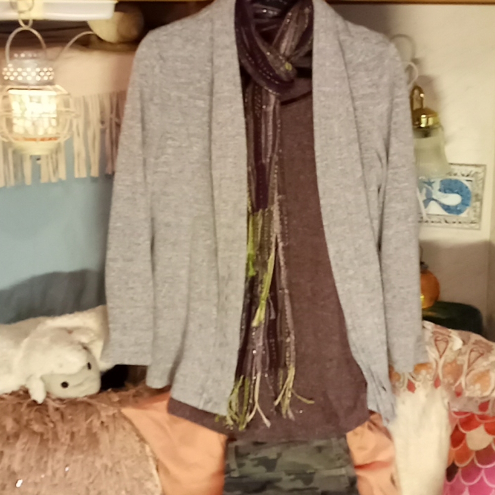 "XL" EAST 5TH  Grey cardigan